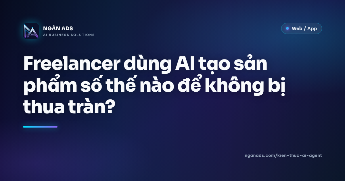 AI giúp freelancer tạo sản phẩm số | Hướng dẫn thực hành 2026