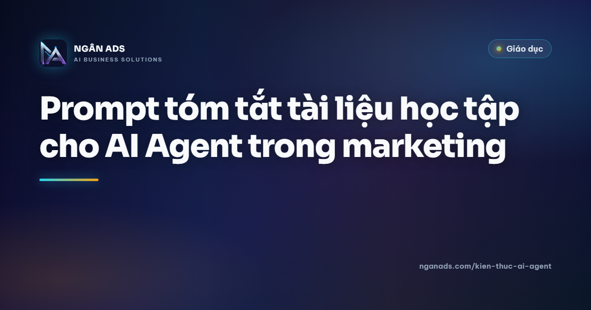 Cách dùng AI Agent để tóm tắt tài liệu học tập – Hướng dẫn chi tiết