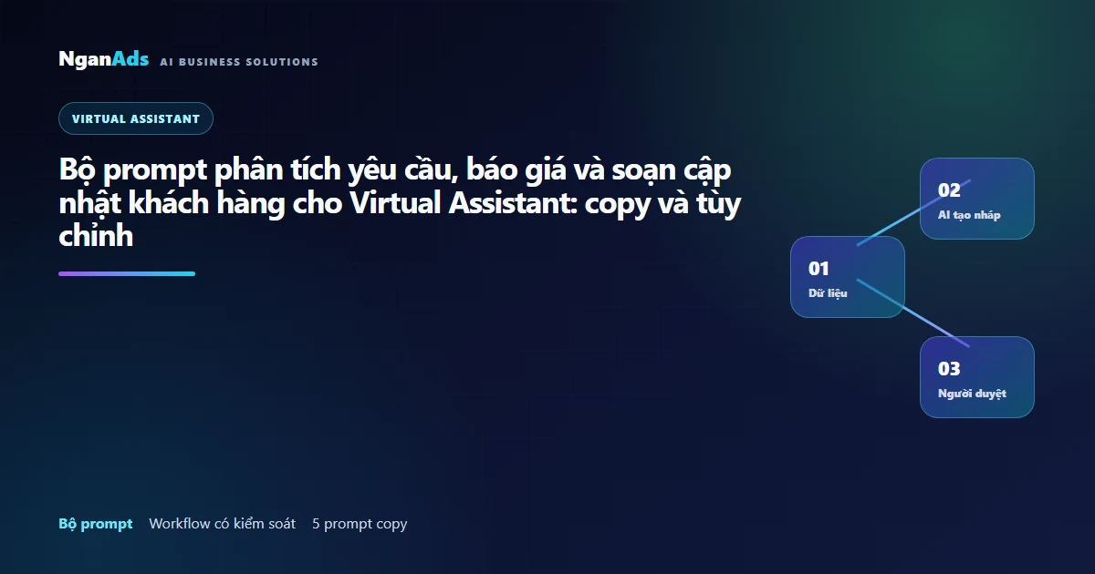 Bộ prompt phân tích yêu cầu, báo giá và soạn cập nhật khá…