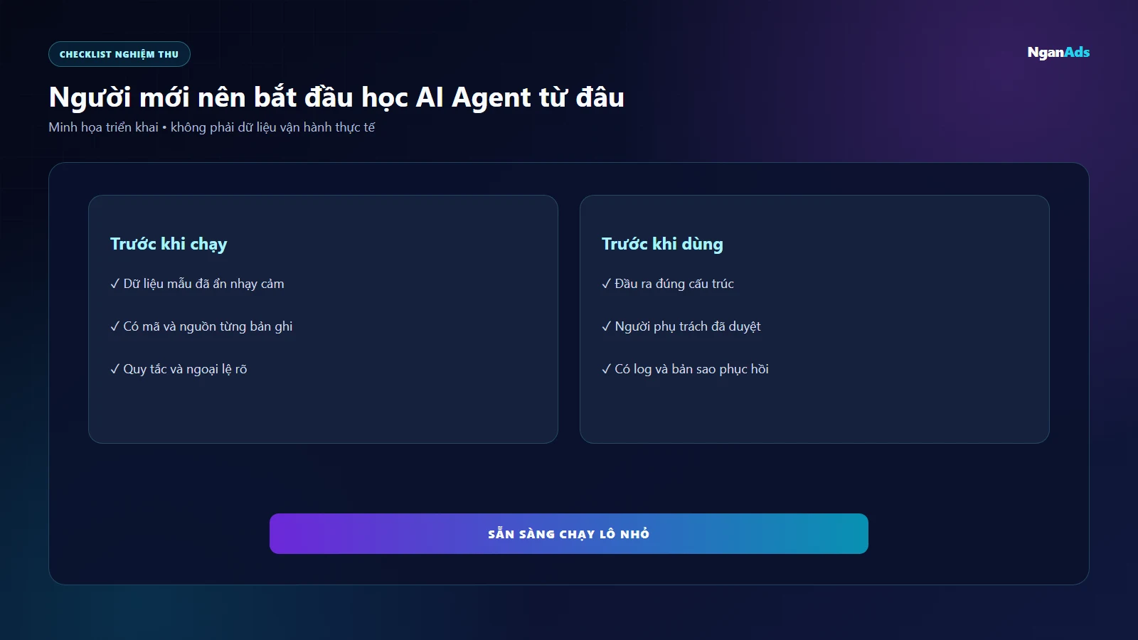 Hướng dẫn trực quan người mới nên bắt đầu học ai agent từ đâu